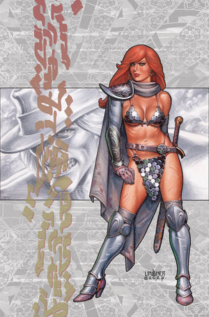 RED SONJA DEATH AND THE DEVIL #3 CVR E LINSNER METAL PREMIUM