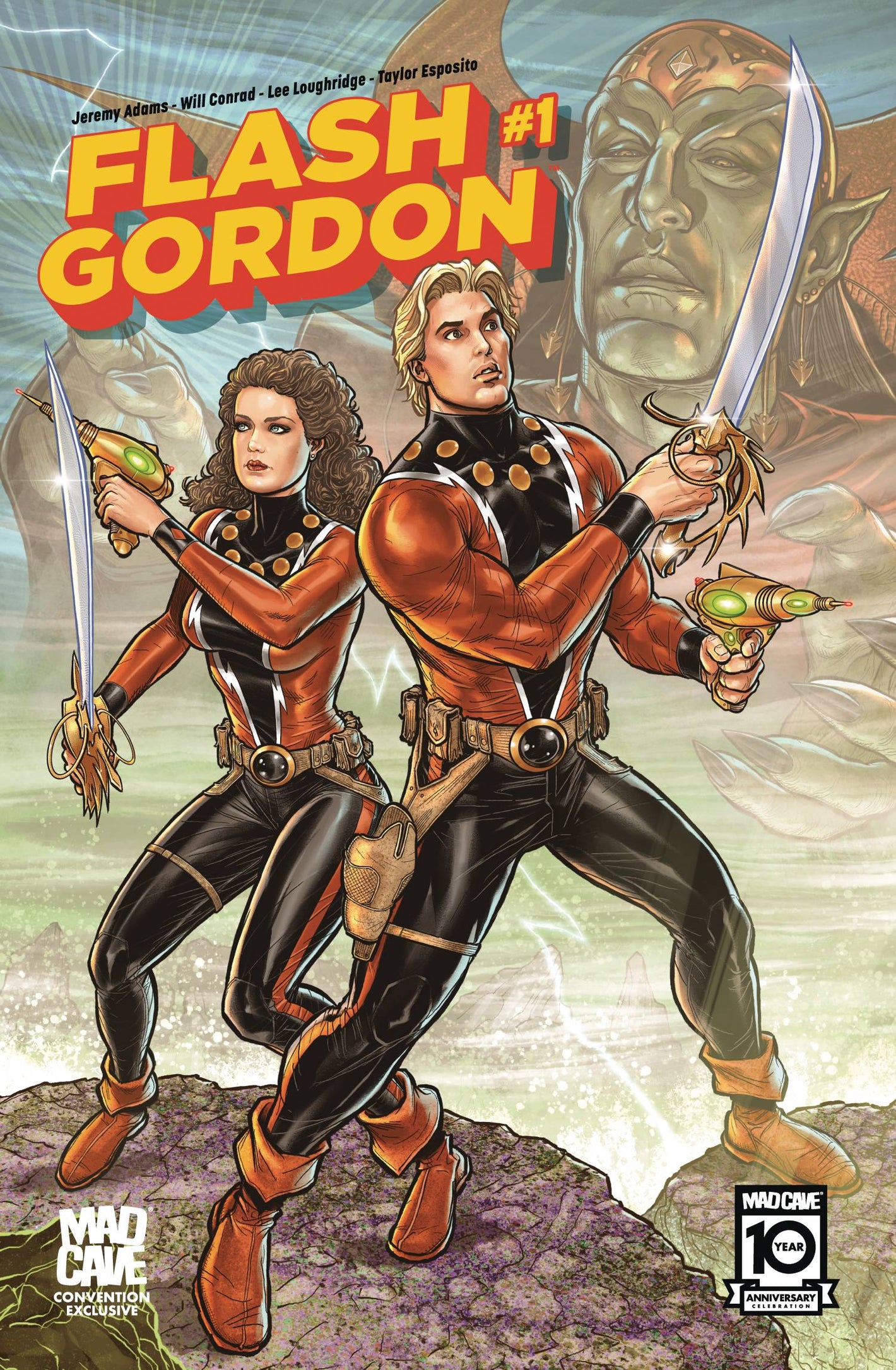 FLASH GORDON #1 CON EXC IAN CHURCHILL CVR (NET)