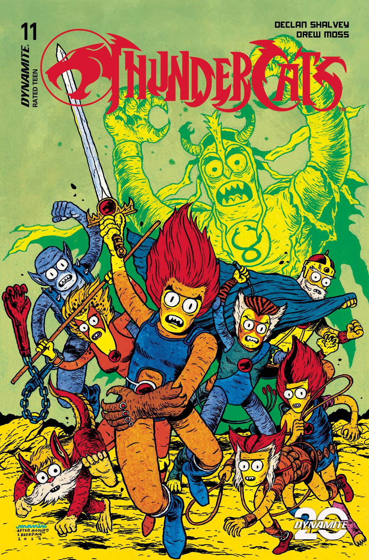 THUNDERCATS #11 CVR I MANIX FOIL