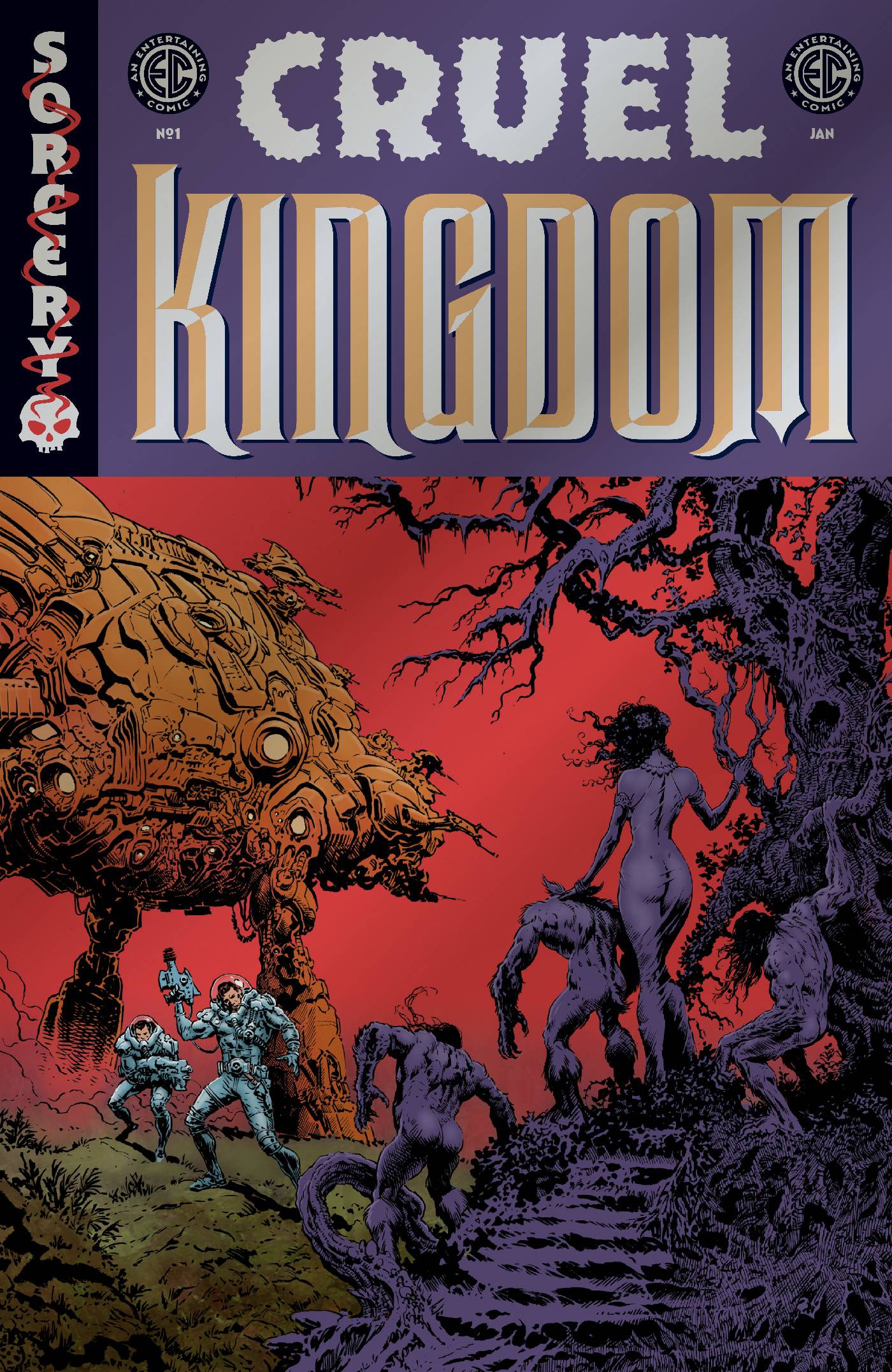 EC CRUEL KINGDOM #1 CVR D SHARP SILVER FOIL