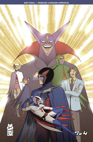 GATCHAMAN ONLY ONE EARTH #1 (OF 4) CVR B NUNO PLATI