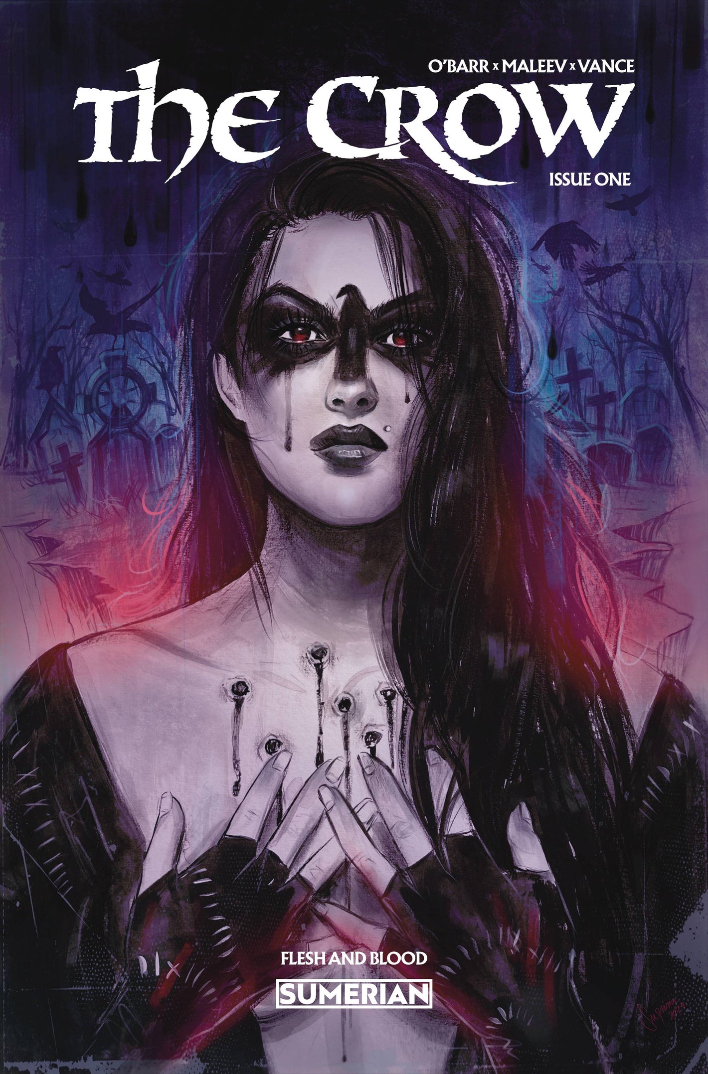 CROW FLESH AND BLOOD #1 (OF 3) CVR A VILCHEZ (MR)