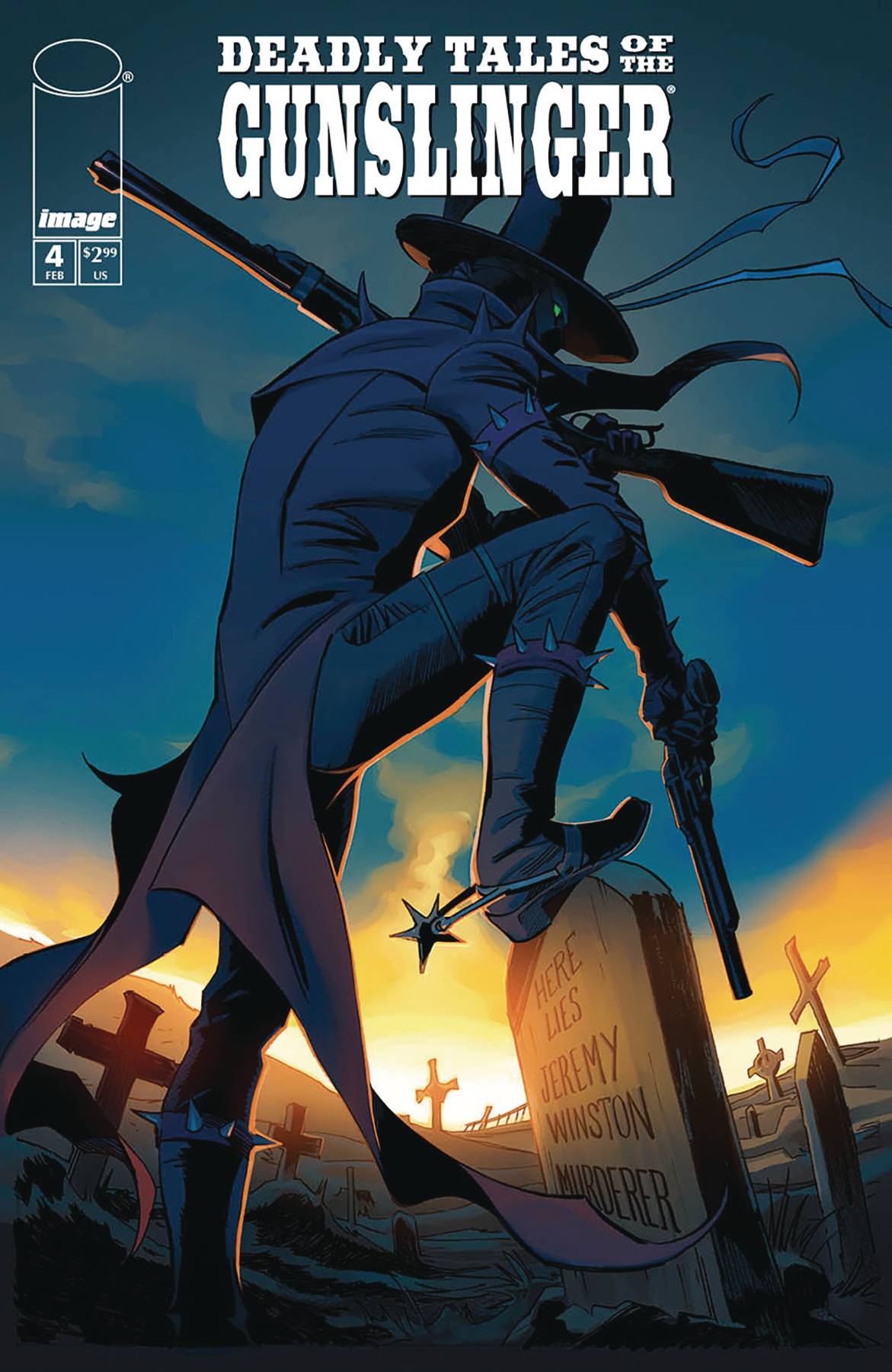 DEADLY TALES OF GUNSLINGER SPAWN #4 CVR A VARGAS