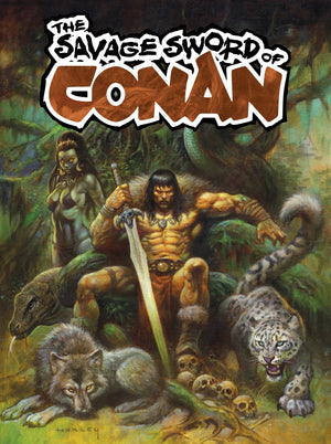 SAVAGE SWORD OF CONAN #7 CVR A HORLEY (MR)