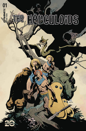 HERCULOIDS #1 CVR E MIGNOLA