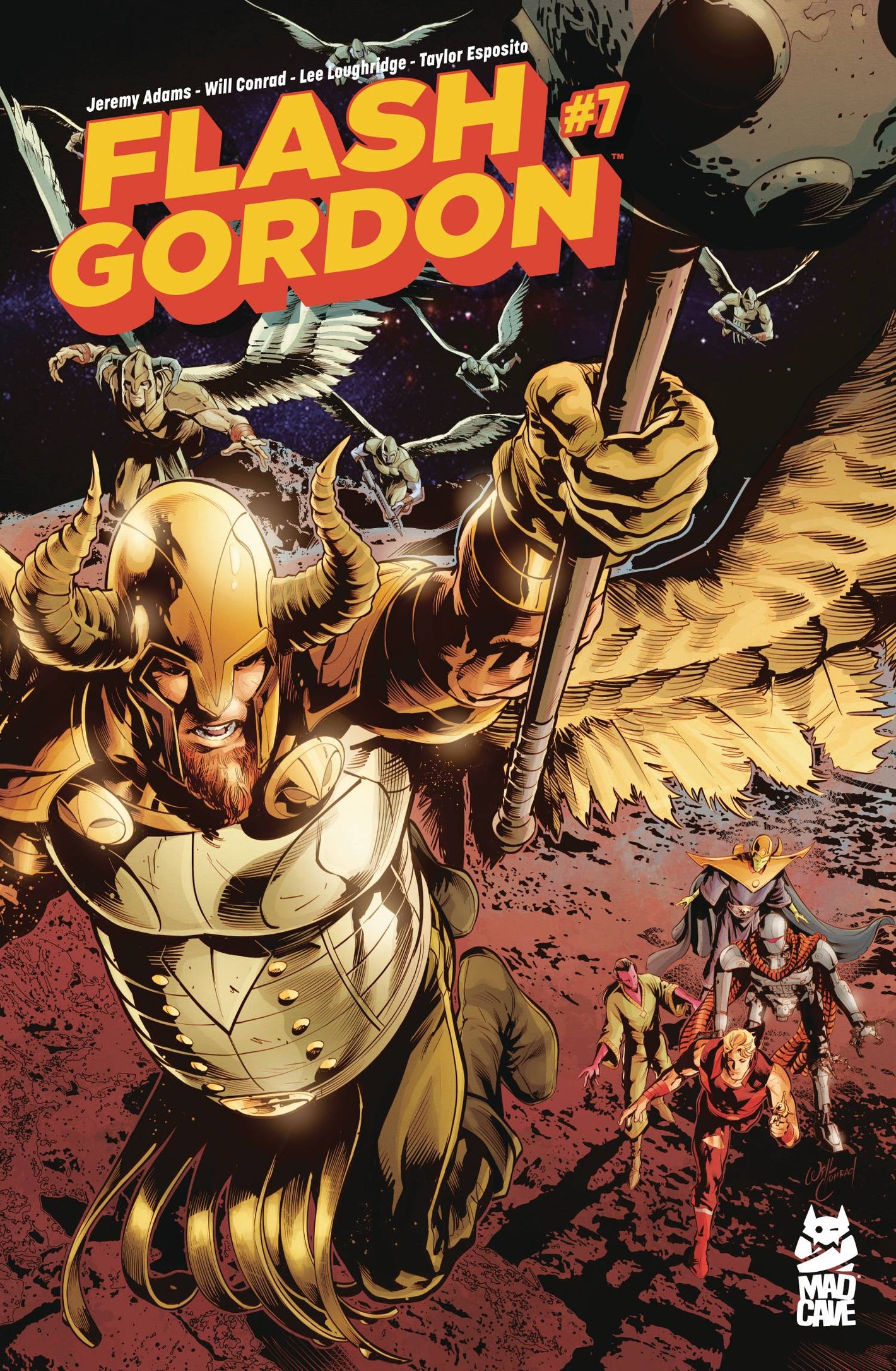 FLASH GORDON #7 CVR A WILL CONRAD