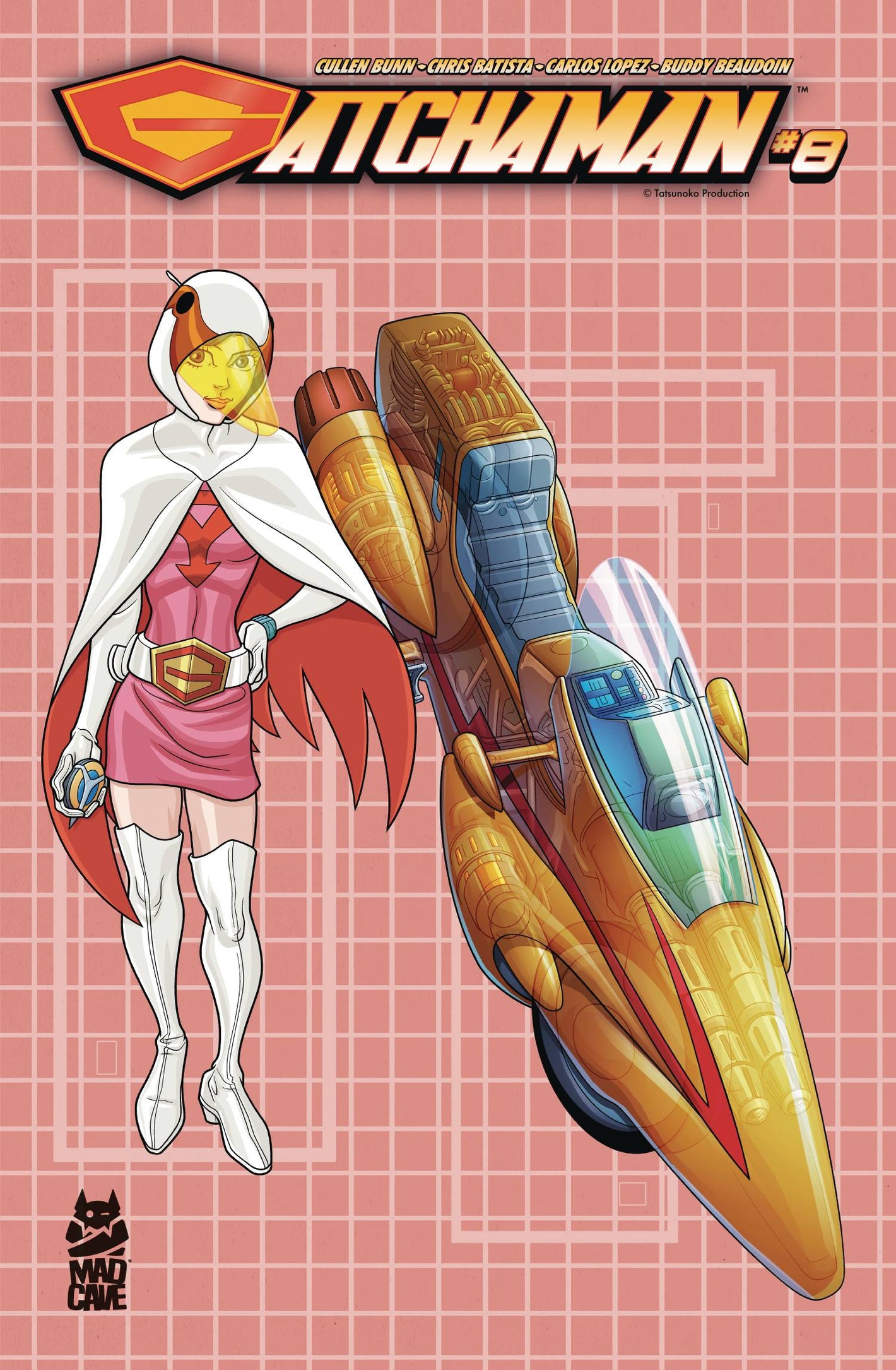 GATCHAMAN #8 CVR B BATISTA VECHICLE