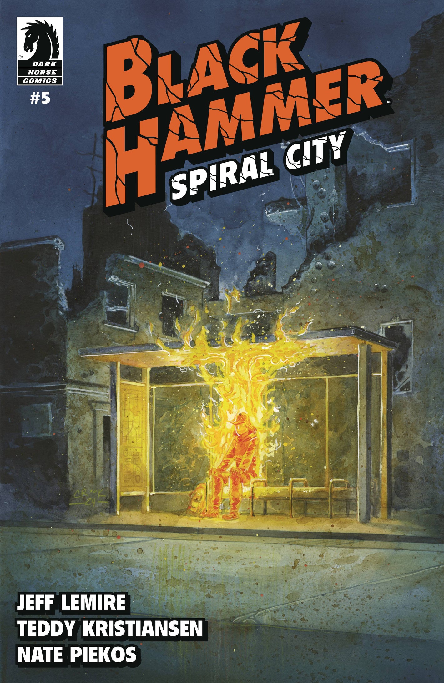 BLACK HAMMER SPIRAL CITY #5 CVR B CROOK