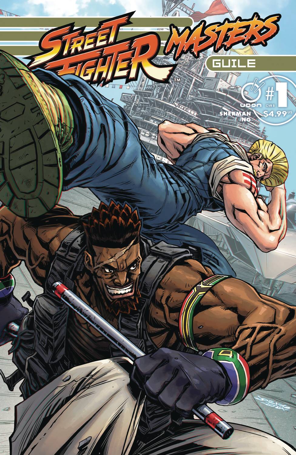 STREET FIGHTER MASTERS GUILE #1 CVR B NG