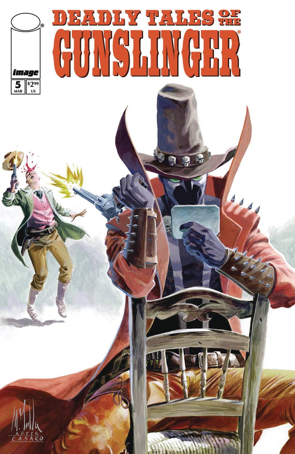 DEADLY TALES OF GUNSLINGER SPAWN #5 CVR B FAILLA