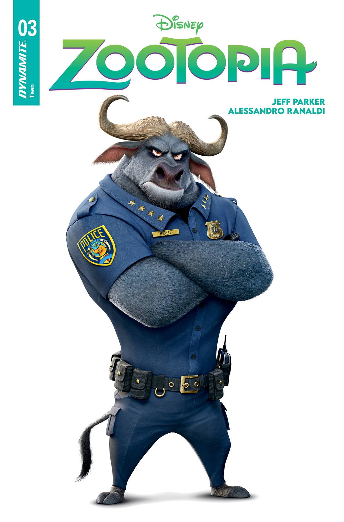 ZOOTOPIA #3 CVR E MOVIE CHARACTERS