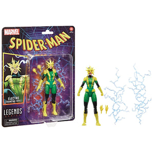 MARVEL LEGENDS - RETRO SPIDER-MAN WAVE - FRANCINE FRYE ELECTRO (MAR 2025)