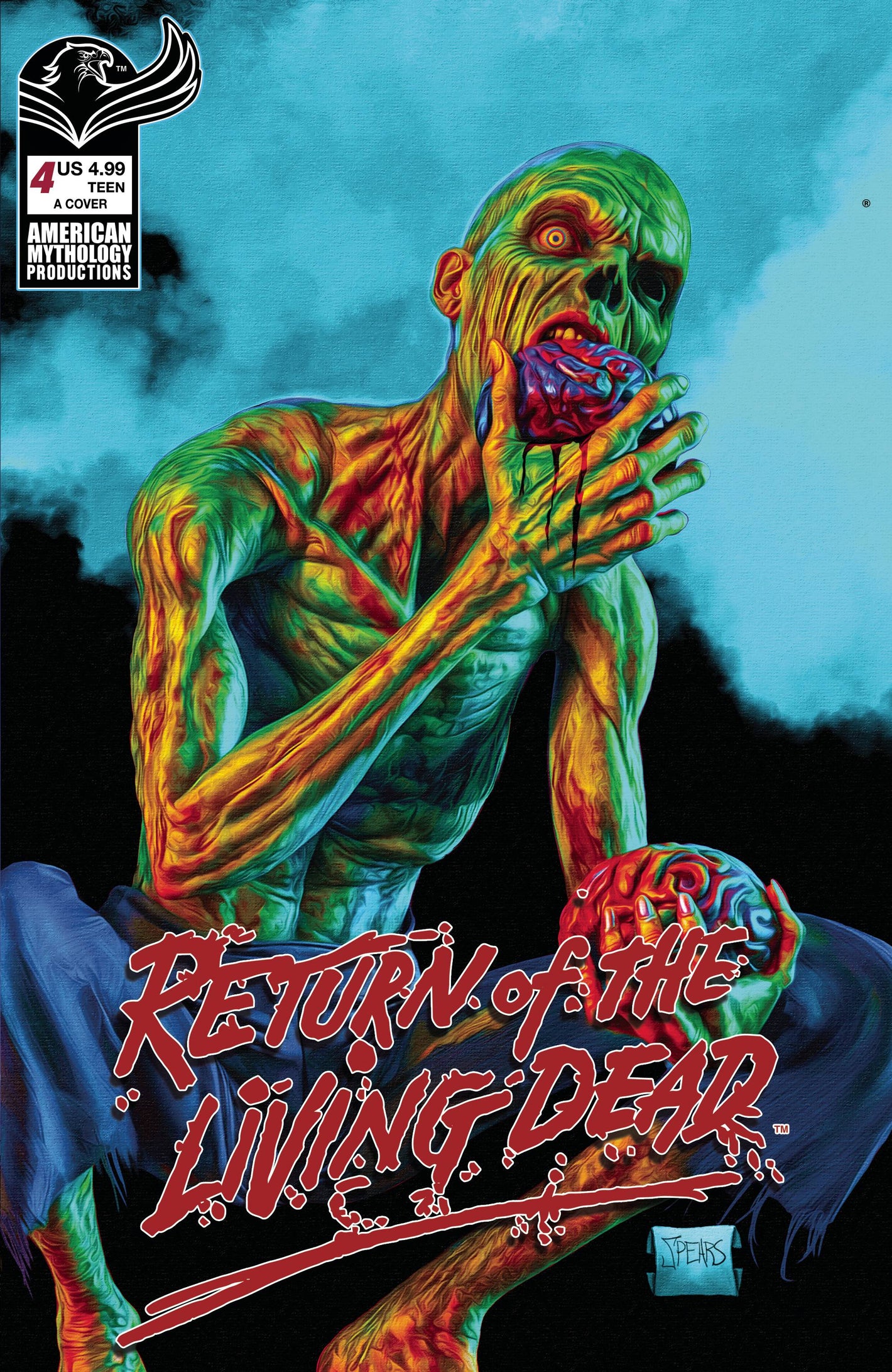 RETURN OF THE LIVING DEAD #4 CVR A SPEARS PAINTED 08/20/2025