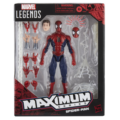 MARVEL LEGENDS - MAXIMUM SERIES - SPIDER-MAN DLX ACTION FIGURE