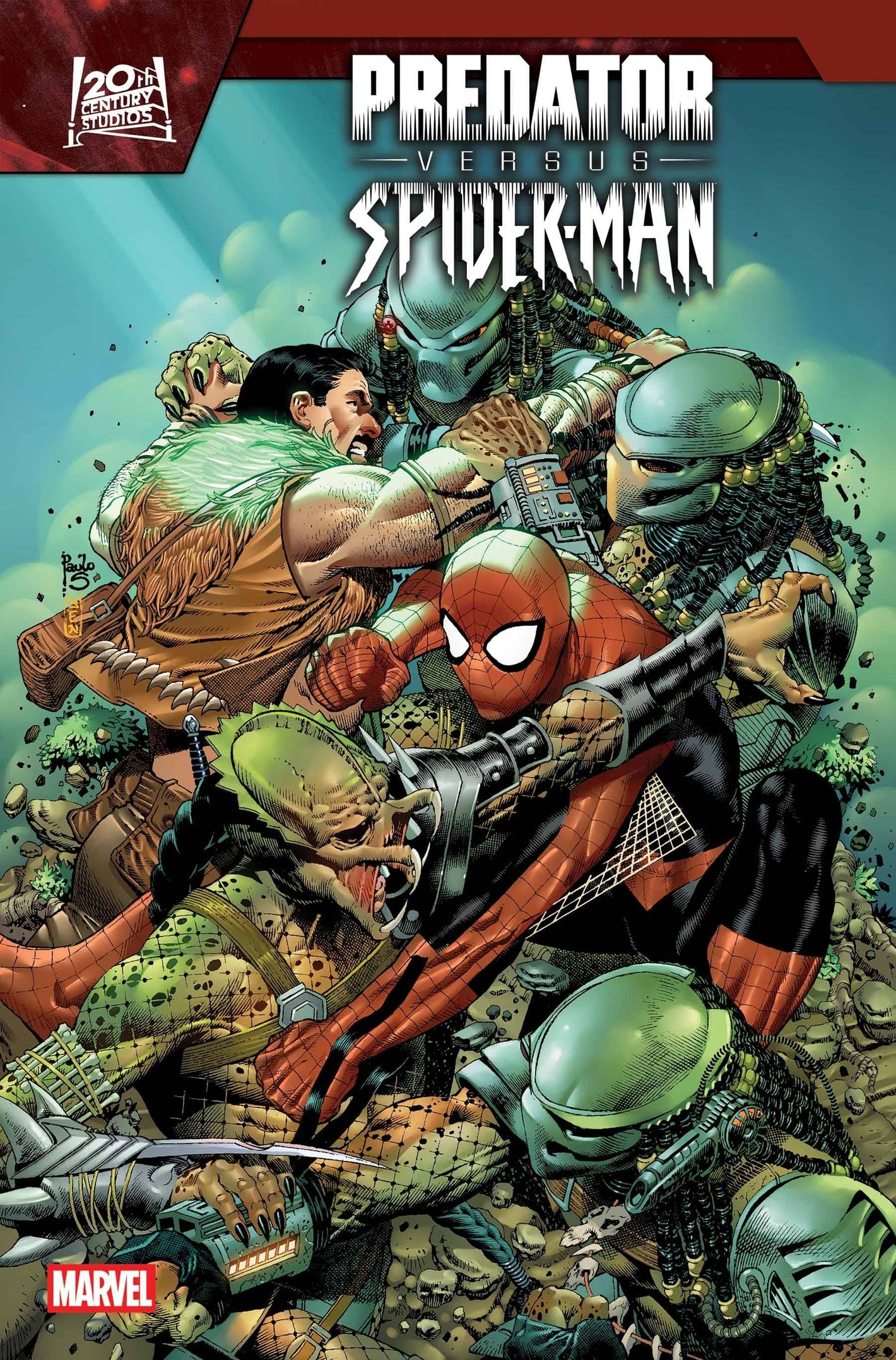 PREDATOR VS SPIDER-MAN #4 (OF 4) 7/16/25