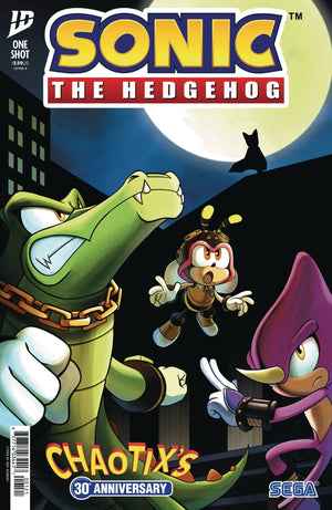 SONIC THE HEDGEHOG CHAOTIX 30TH ANNIV ONESHOT #1 CVR B DOBBI  10/22/2025