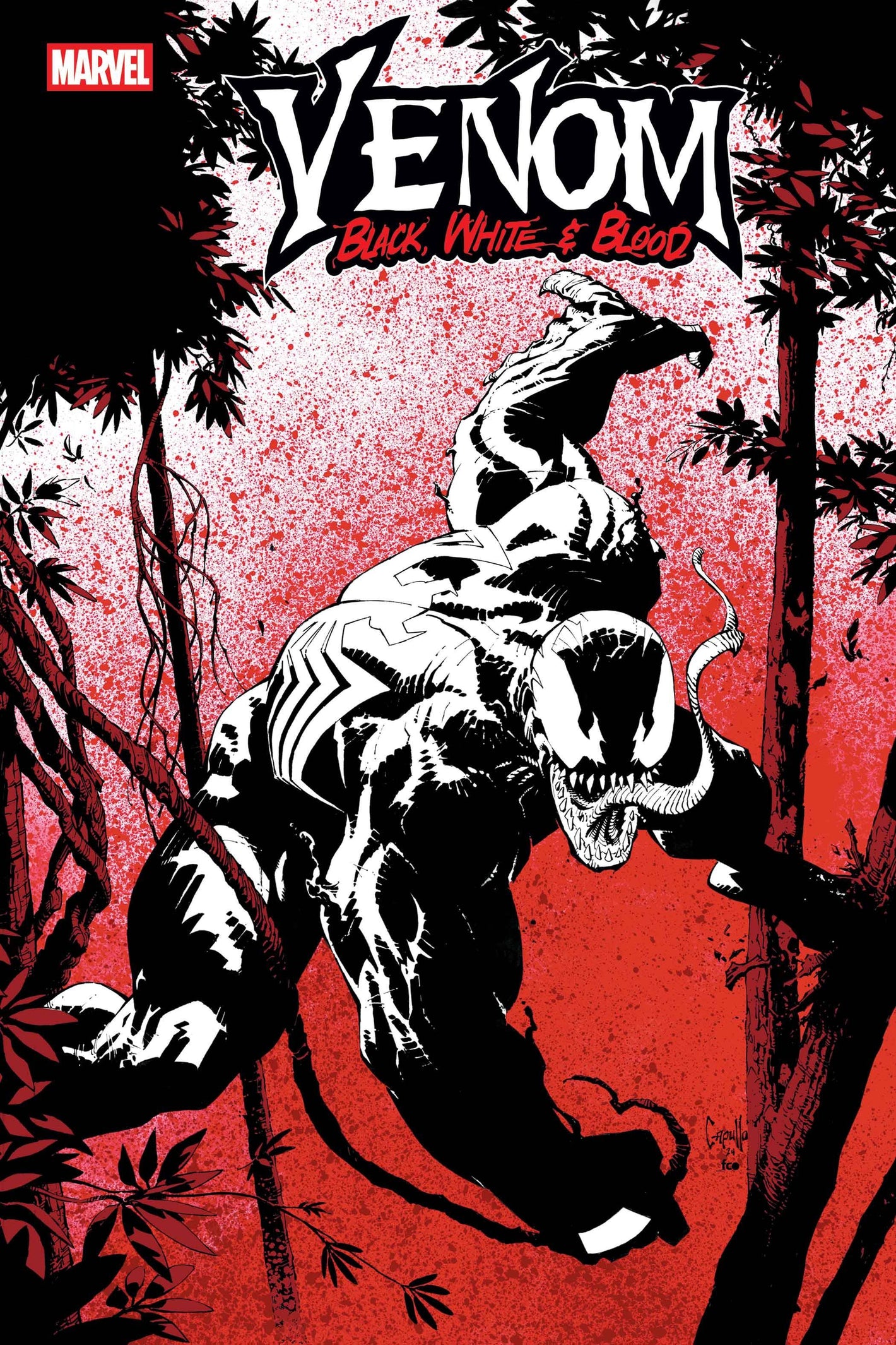 VENOM BLACK WHITE & BLOOD #1  8/20/2025