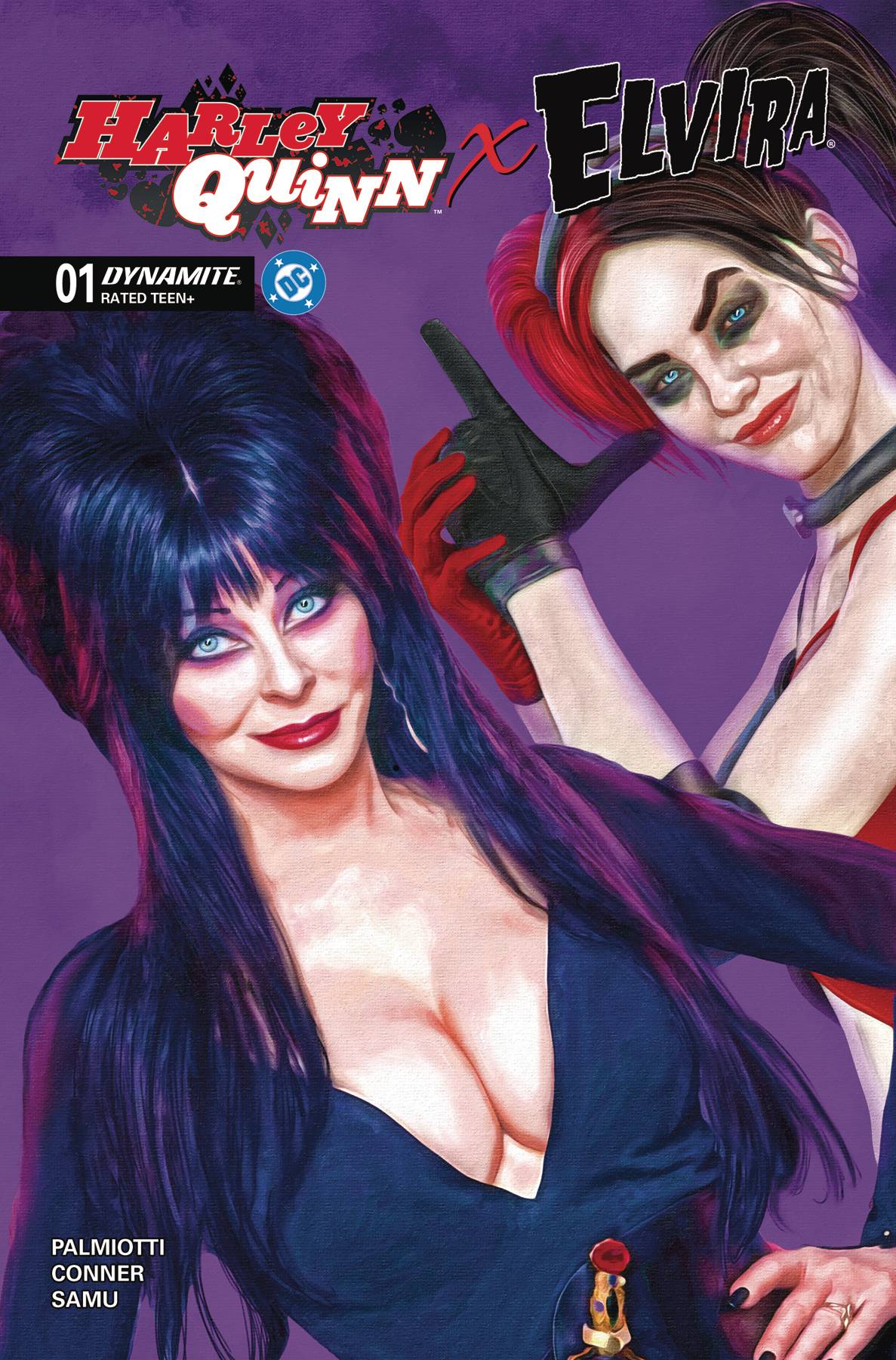 HARLEY QUINN X ELVIRA #1 CVR E SPEARS VARIANT 10/08/2025