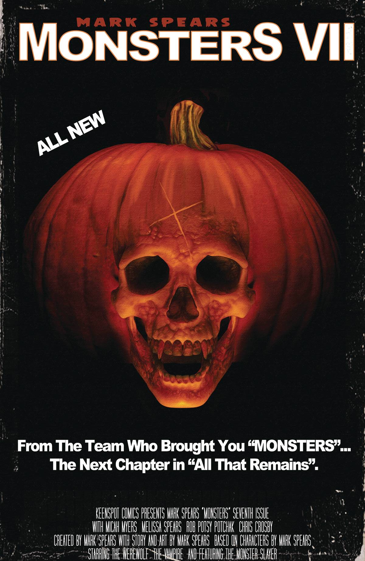 MARK SPEARS MONSTERS #7 CVR C HALLOWEEN II HOMAGE 10/01/2025