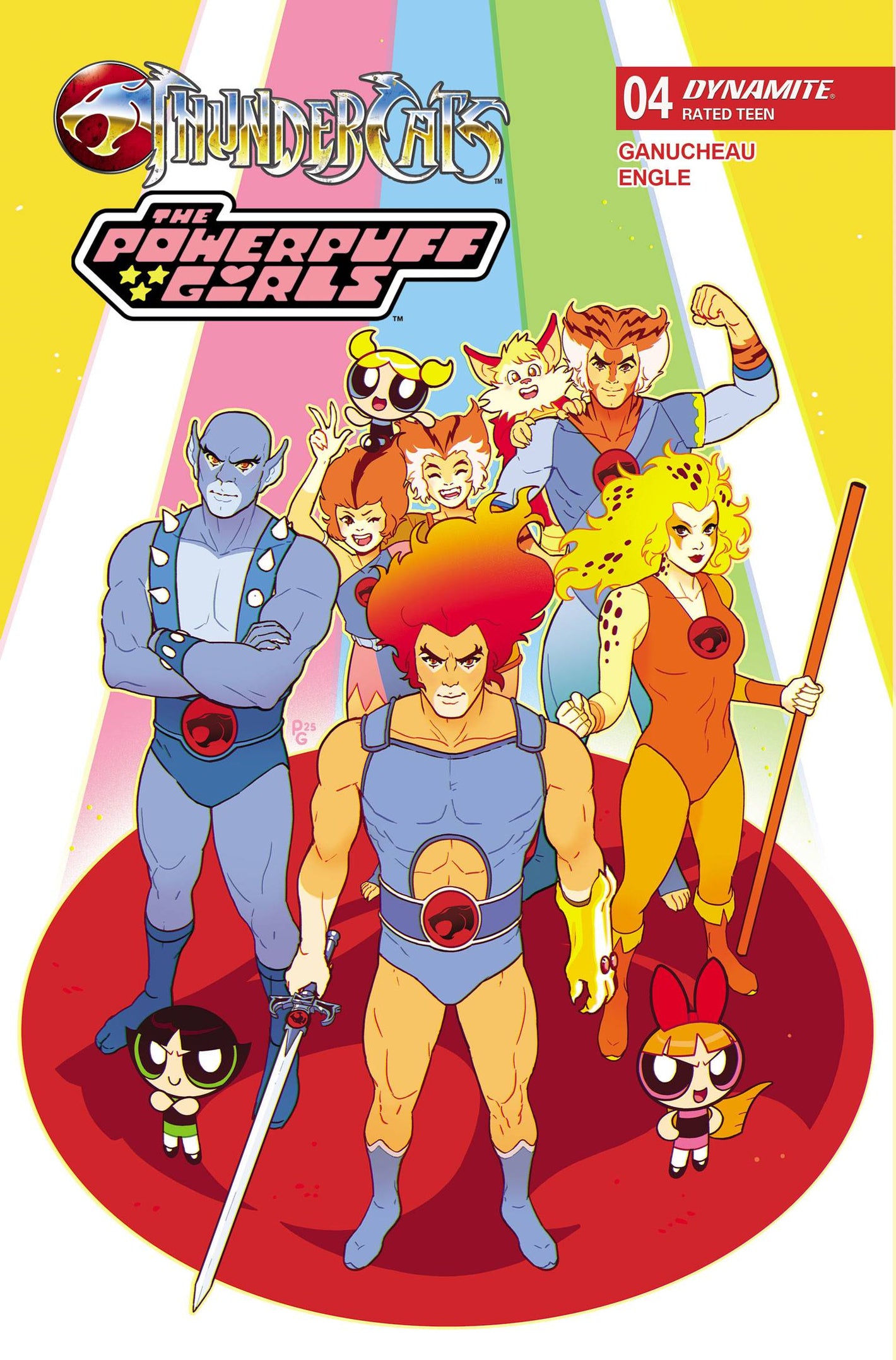 THUNDERCATS THE POWERPUFF GIRLS #4 CVR A PAULINA GANUCHEAU  09/03/2025