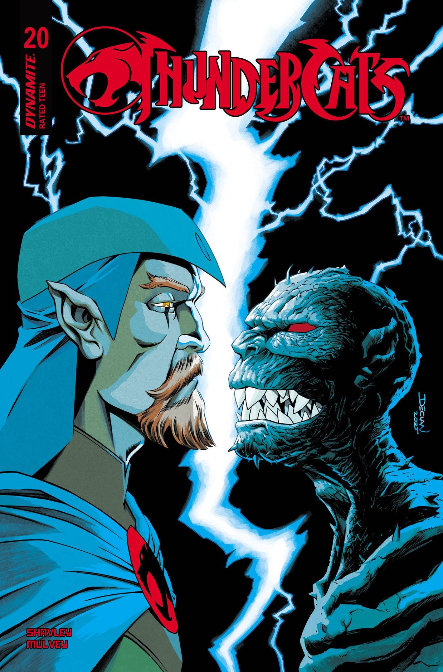 THUNDERCATS #20 CVR B DECLAN SHALVEY  10/29/2025