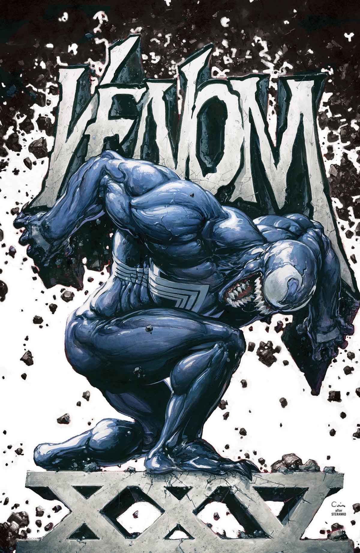 VENOM #25 CLAYTON CRAIN HOMAGE VIRGIN VARIANT