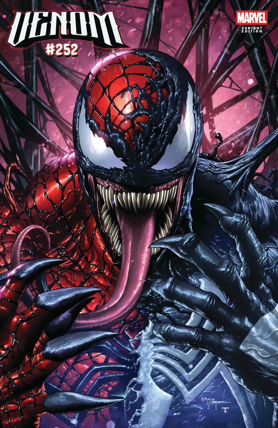 VENOM #252 MICO SUAYAN TRADE DRESS VARIANT *SIGNED*