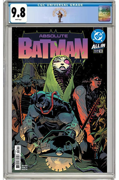 ABSOLUTE BATMAN #18 CVR A NICK DRAGOTTA CGC 9.8