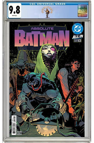 ABSOLUTE BATMAN #18 CVR A NICK DRAGOTTA CGC 9.8