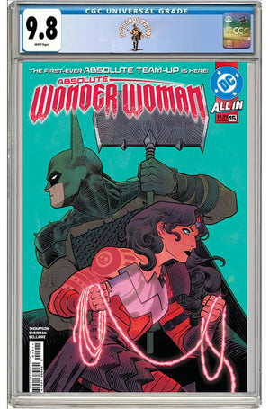 ABSOLUTE WONDER WOMAN #15 CVR A HAYDEN SHERMAN CGC 9.8