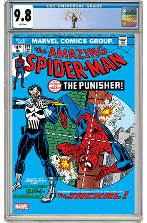 AMAZING SPIDER-MAN #129 FACSIMILE EDITION BLUE FOIL VARIANT CGC 9.8