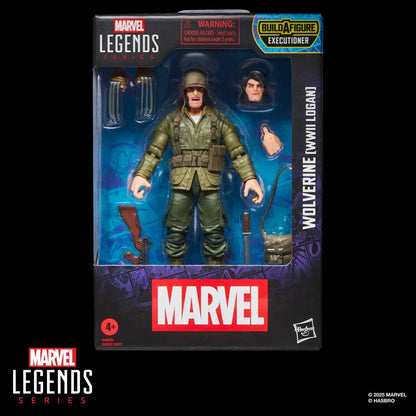 MARVEL LEGENDS - BAF EXECUTIONER - WOLVERINE (WWII LOGAN)