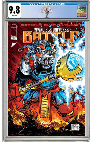 INVINCIBLE UNIVERSE BATTLE BEAST #7 CVR B TODD MCFARLANE & ANNALISA LEONI VAR CGC 9.8
