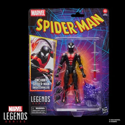 MARVEL LEGENDS - SPIDER-MAN RETRO WAVE - UNCANNY SPIDER-MAN (NIGHTCRAWLER) (FEB 2026)