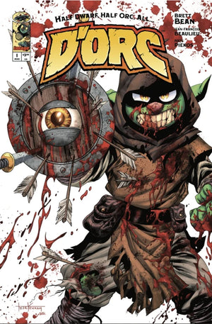 DORC #1 TYLER KIRKHAM BATTLE DAMAGED VARIANT MEGACON EXCLUSIVE