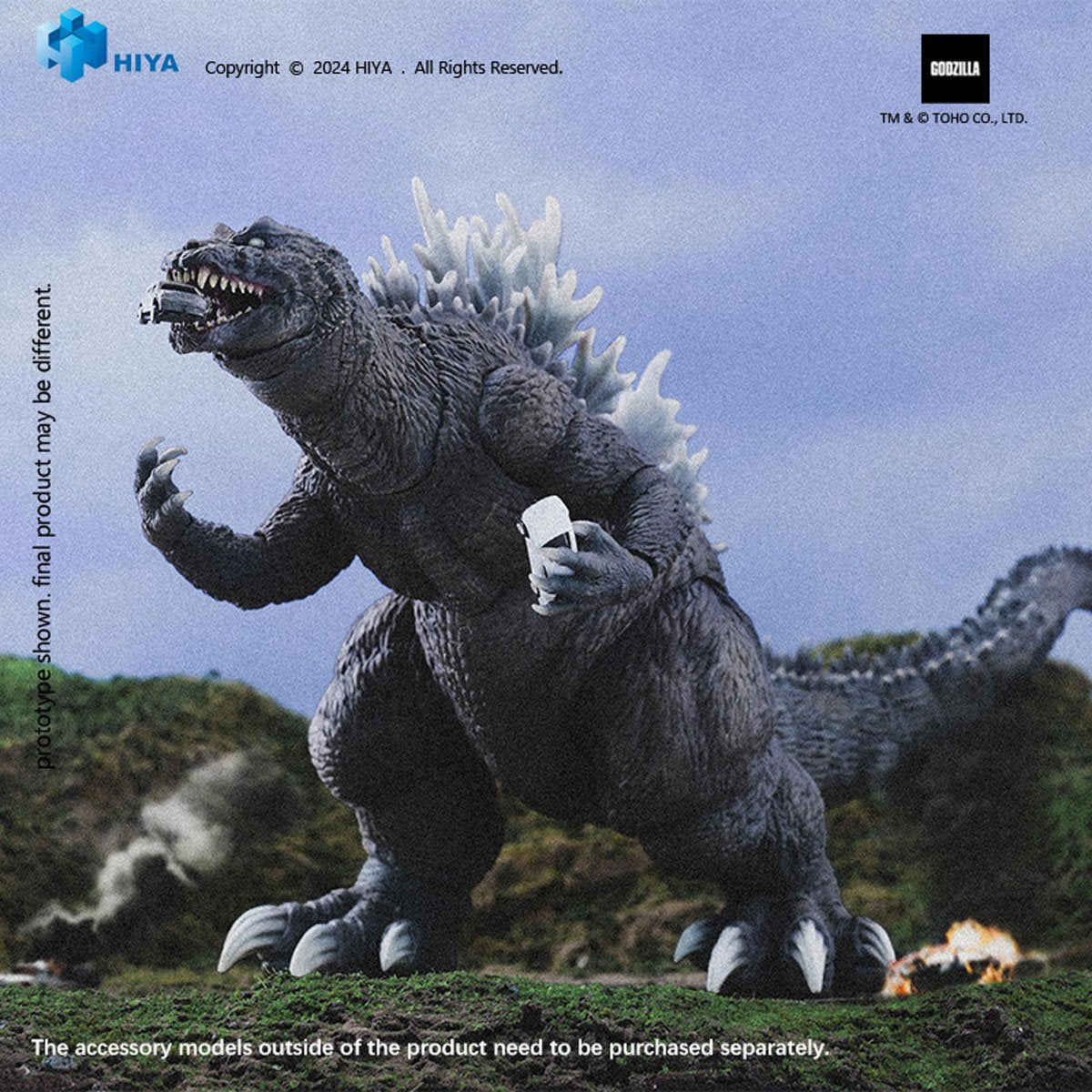 HIYA TOYS - GODZILLA 2001 - GODZILLA EXQUISITE BASIC PX (FEB 2026)