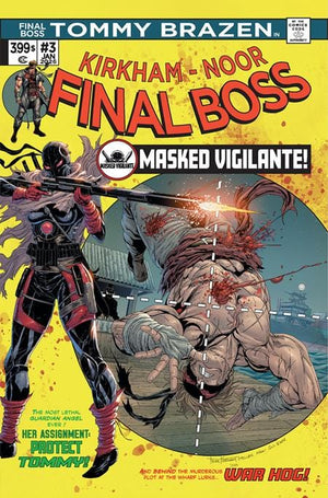 FINAL BOSS #3 1/100 TYLER KIRKHAM FOIL HOMAGE VARIANT