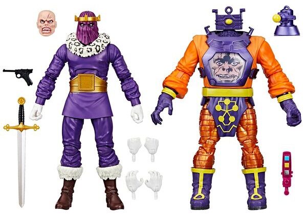 MARVEL LEGENDS - CAPTAIN AMERICA - BARON ZEMO & ARNIM ZOLA 2PACK