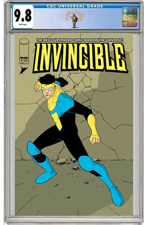 INVINCIBLE FOIL EDITION #1 REPRINT CVR A CORY WALKER & BILL CRABTREE FOIL CGC 9.8