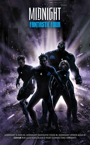 MIDNIGHT FANTASTIC FOUR #1 CLAYTON CRAIN 3-PART CONNECTING VARIANT 10/07/2026