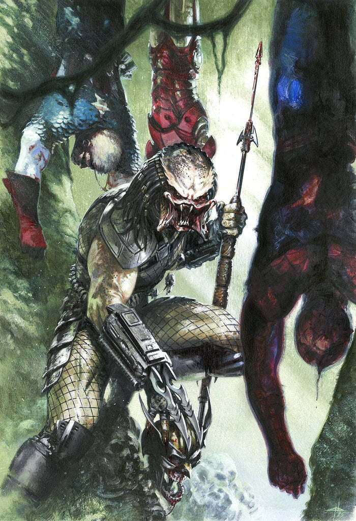 PREDATOR KILLS THE MARVEL UNIVERSE #1 1/100 GABRIELE DELL'OTTO VIRGIN VARIANT
