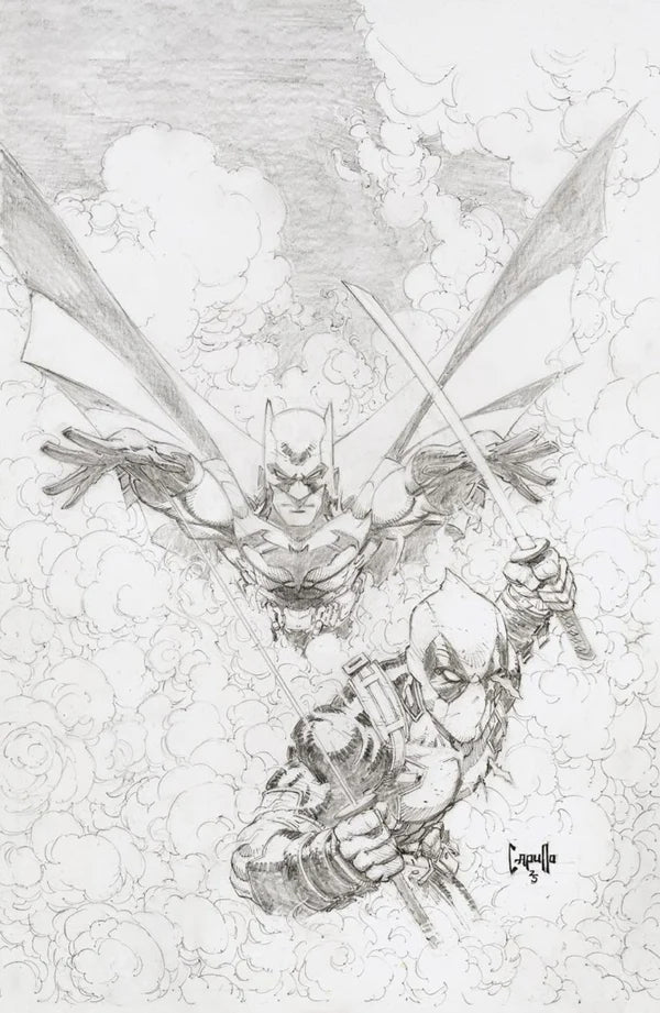 MARVEL/DC: DEADPOOL/BATMAN #1 1/200 GREG CAPULLO SKETCH VIRGIN VARIANT