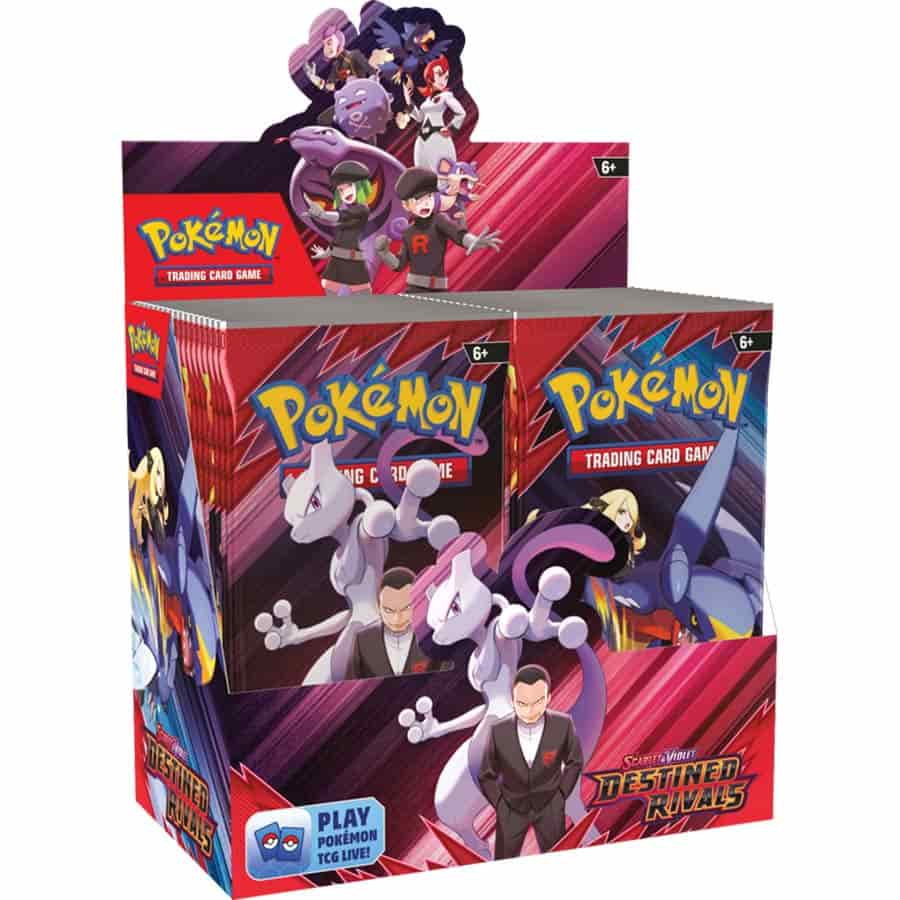 POKEMON TCG - SCARLET & VIOLET - DESTINED RIVALS BOOSTER BOX (36 PACKS)