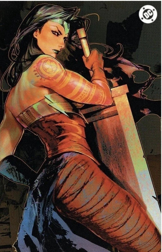 ABSOLUTE WONDER WOMAN #17 SOZOMAIKA VIRGIN FOIL VARIANT MEGACON EXCLUSIVE