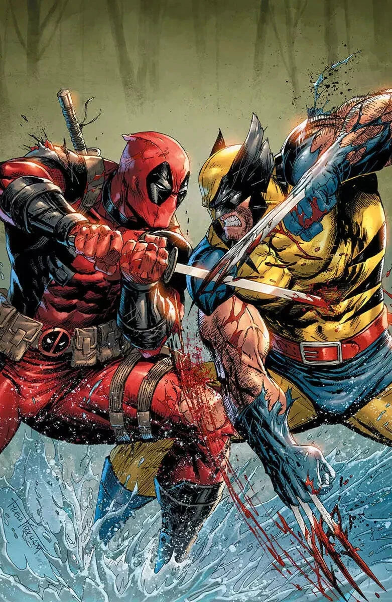 DEADPOOL WOLVERINE #2 WWIII TYLER KIRKHAM VIRGIN VARIANT