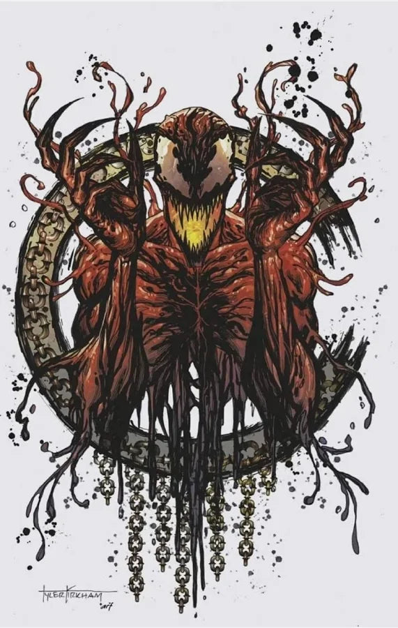 VENOM LETHAL PROTECTOR #2 TYLER KIRKHAM VIRGIN VARIANT *SIGNED*