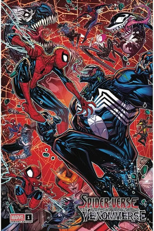SPIDER-VERSE VENOMVERSE #1 JONBOY MEYERS FLOOD FOIL VAR NYCC WHATNOT EXCLUSIVE