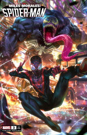 MILES MORALES SPIDER-MAN #3 DERRICK CHEW TRADE DRESS VARIANT