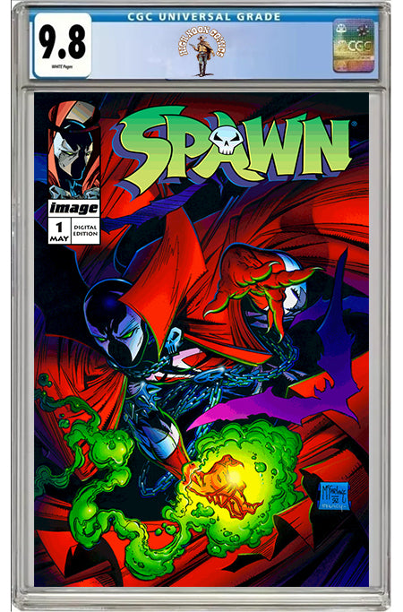 SPAWN #1 TODD MCFARLANE COVER (1992) CGC 9.8