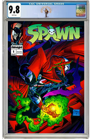 SPAWN #1 TODD MCFARLANE COVER (1992) CGC 9.8
